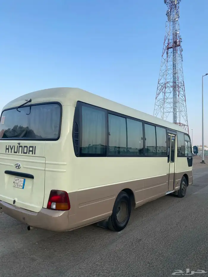 باص كوستر 30 راكب ديزل للإيجار 1