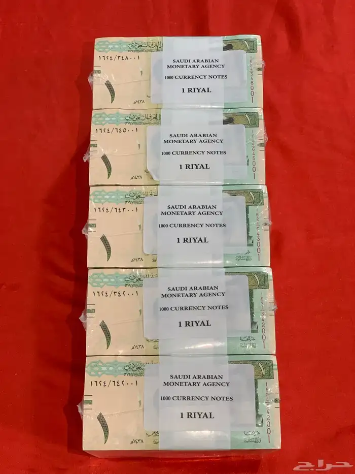 بنادل ريالات الملك عبدالله رحمة الله عليه 0