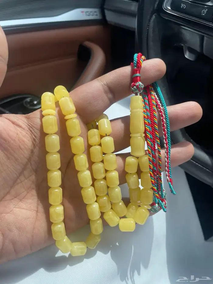 مسباح كهرمان كالنغرادي طبيعي حر 0