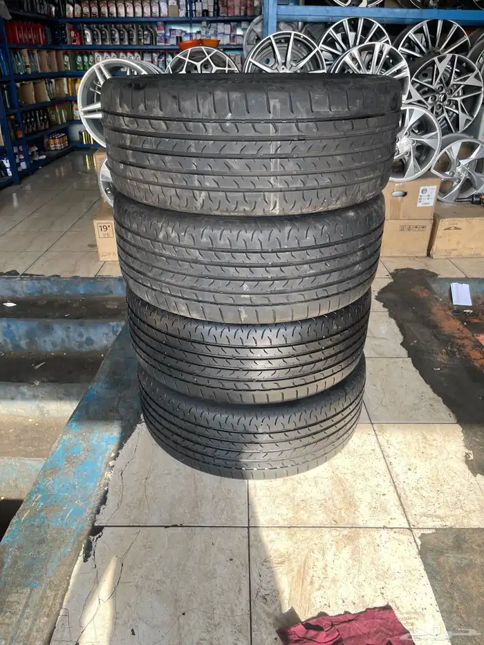 طقم كفرات كنتنتال 265 45 21 6