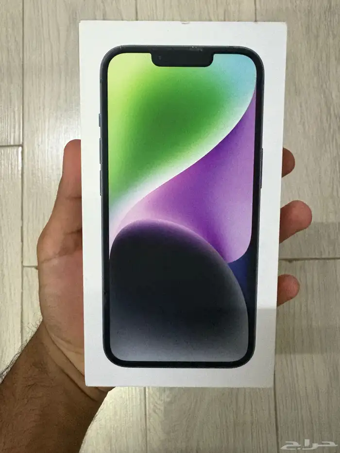 ايفون 14 جديد 128 قيقا لون اسود 0