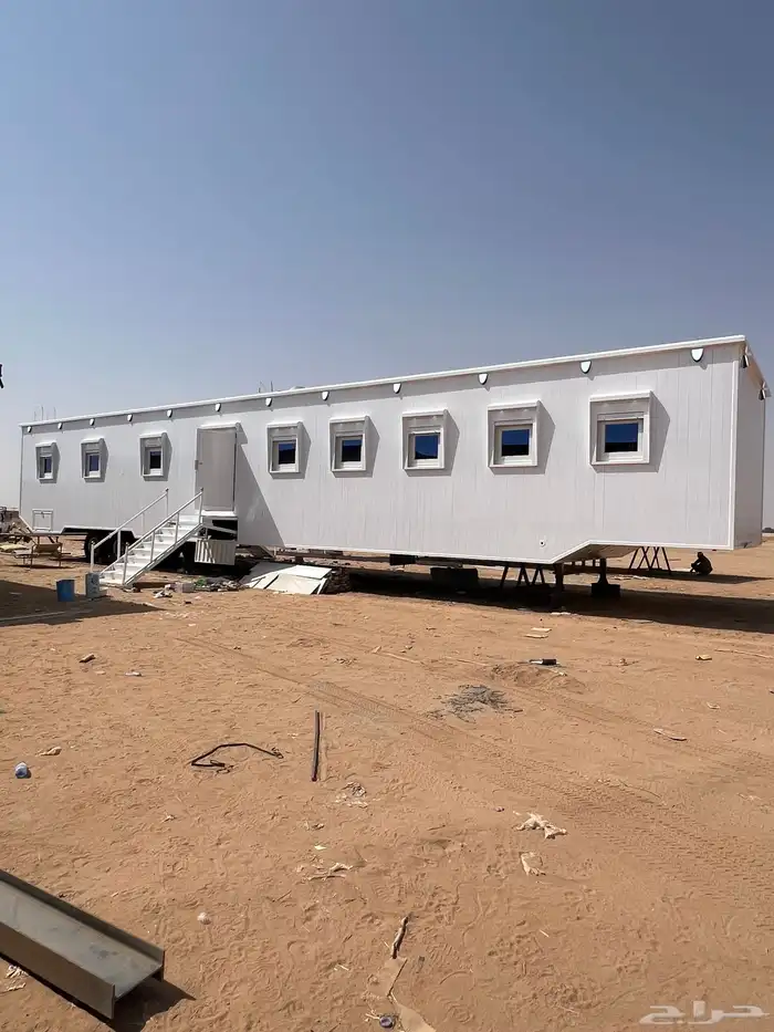 كرفان ملكي جديده الطول 22 متر عرض 4 ونص 5