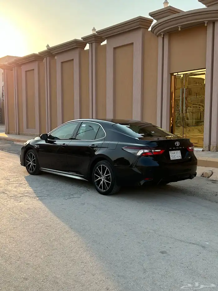 كامري 2024 ممشى قليل اسود 3