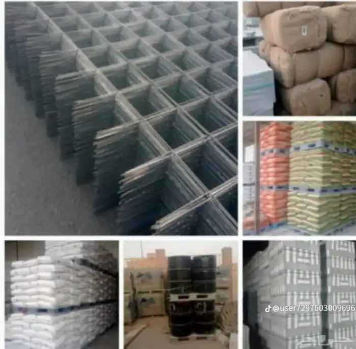 مواد بناء بندوره انترلوك بلاط بلك اسمنت رمل شبك مشبات 17