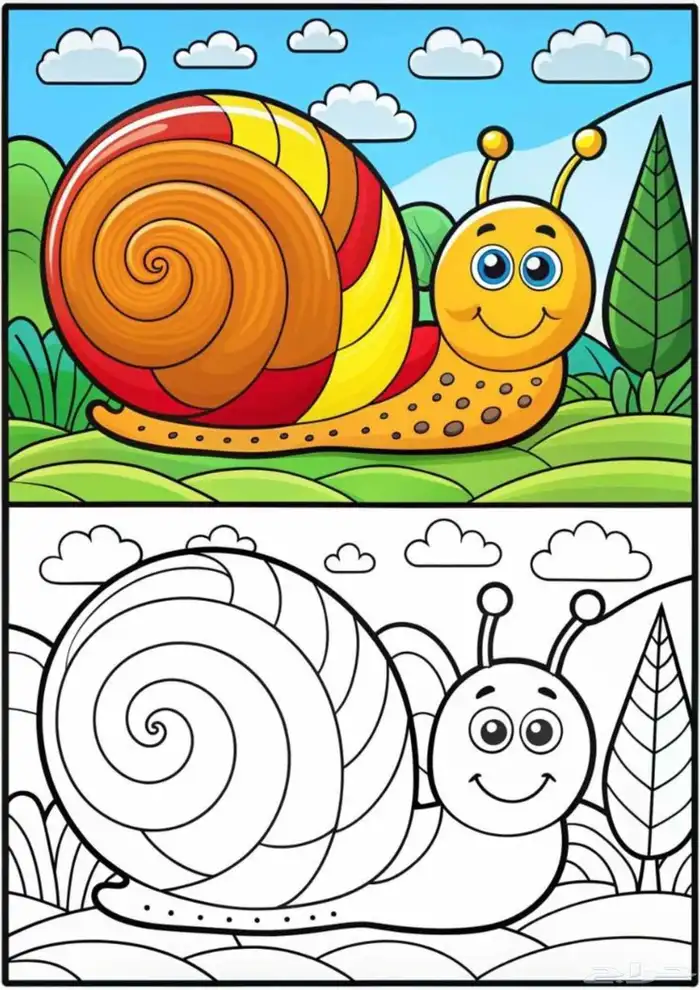 دفتر تلوين اطفال   وانشطه جاهزه لرياض الاطفال 3