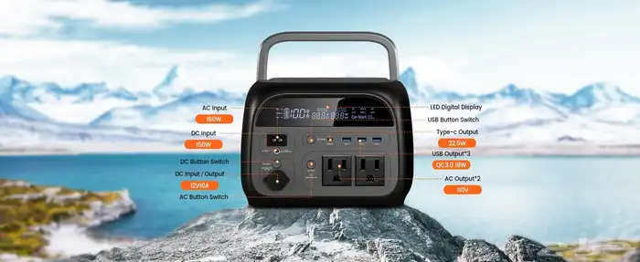 جهاز طاقة متنقل بطارية ليثيوم 4