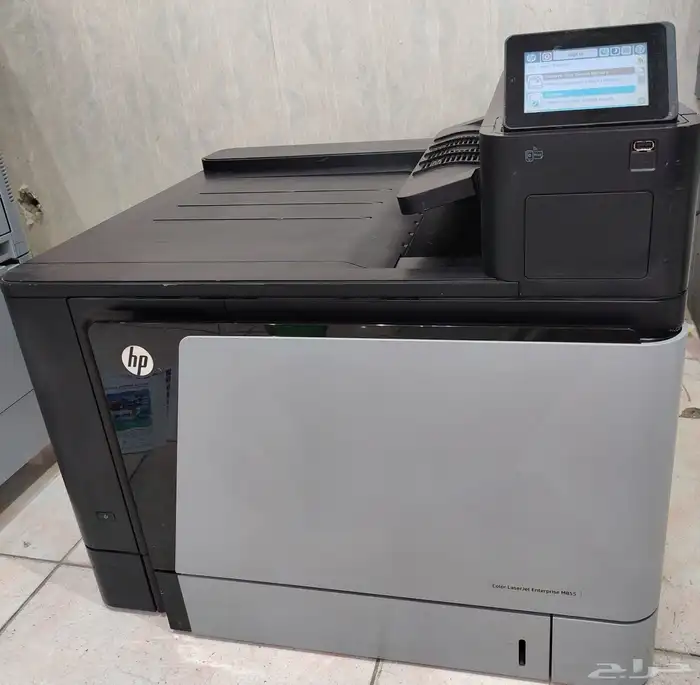طابعة اتش بي ليزر Hp m855 ملونة A3 1