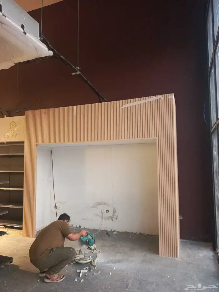 ديكور صالات مطاعم مخابز شاليهات ديكورات مودرن شيبورد باركيه 0