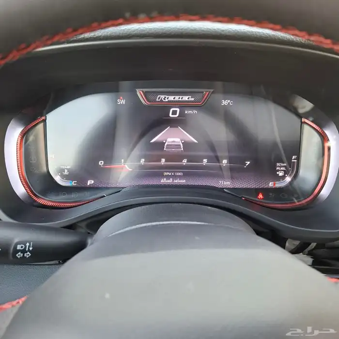 دودج رام ريبل 2025 خليجي السعر 265000 شامل الضريبه 34