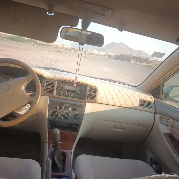 كورولا 2006 مفحوص جده ماكينه جير نظيف 1