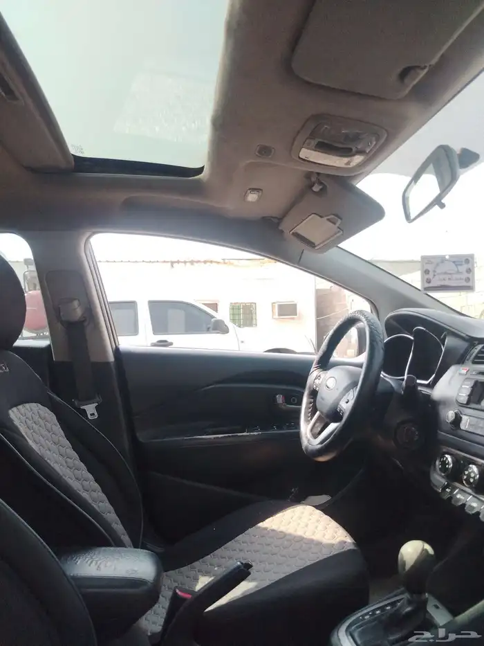 كيا ريو 2013 فل كامل مكينة قير شاصي شرط ماشي 300بودي راش كام 5