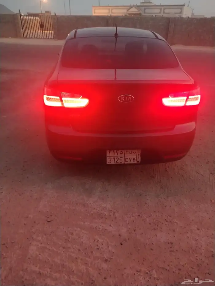 كيا ريو 2013 فل كامل مكينة قير شاصي شرط ماشي 300بودي راش كام 1