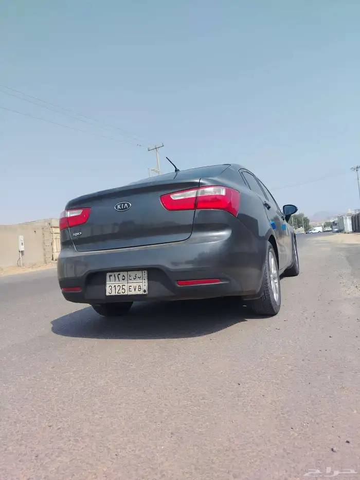 كيا ريو 2013 فل كامل مكينة قير شاصي شرط ماشي 300بودي راش كام 8