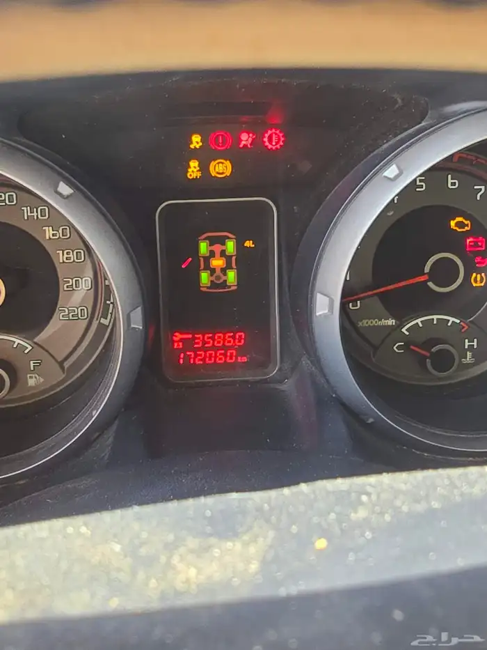 باجيرو 2017 ممشى 172 دبل فتحت سقف مكينه جير شرط مكيف 6