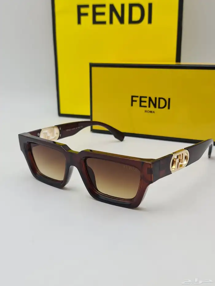 نظارات_ نسائي   جديده من ماركات فندي   مع جميع ملحقات 7