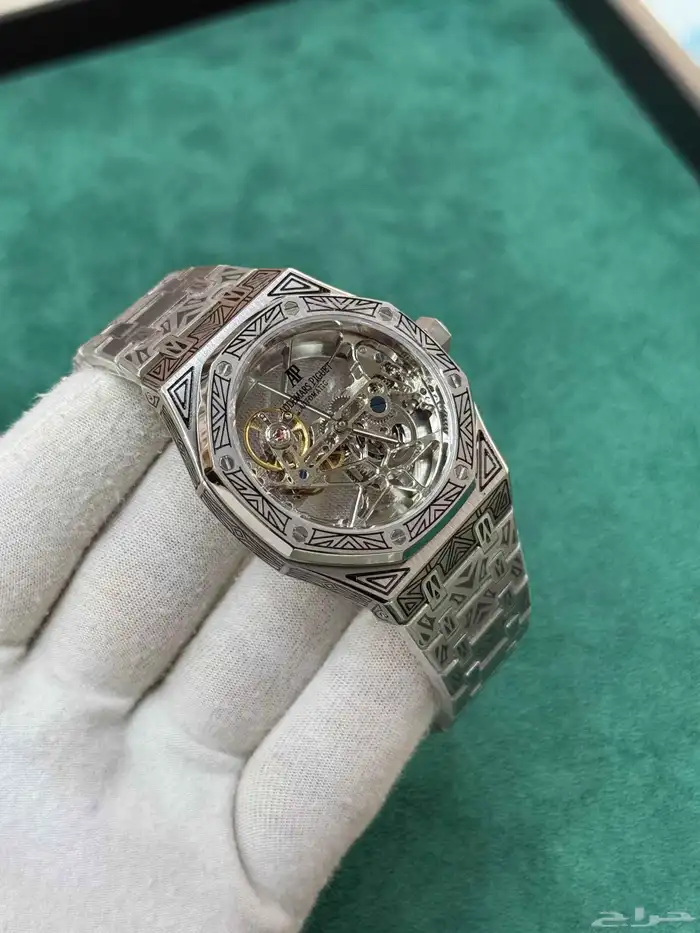 ساعة اوديمار بيجيه رويال اوك سكيليتون مكشوف AP 3