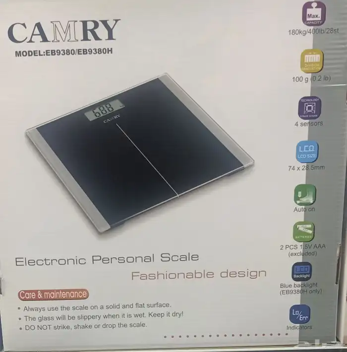 2 ميزان ديجيتال يصل إلى 180 كيلو للبيع جديد 1