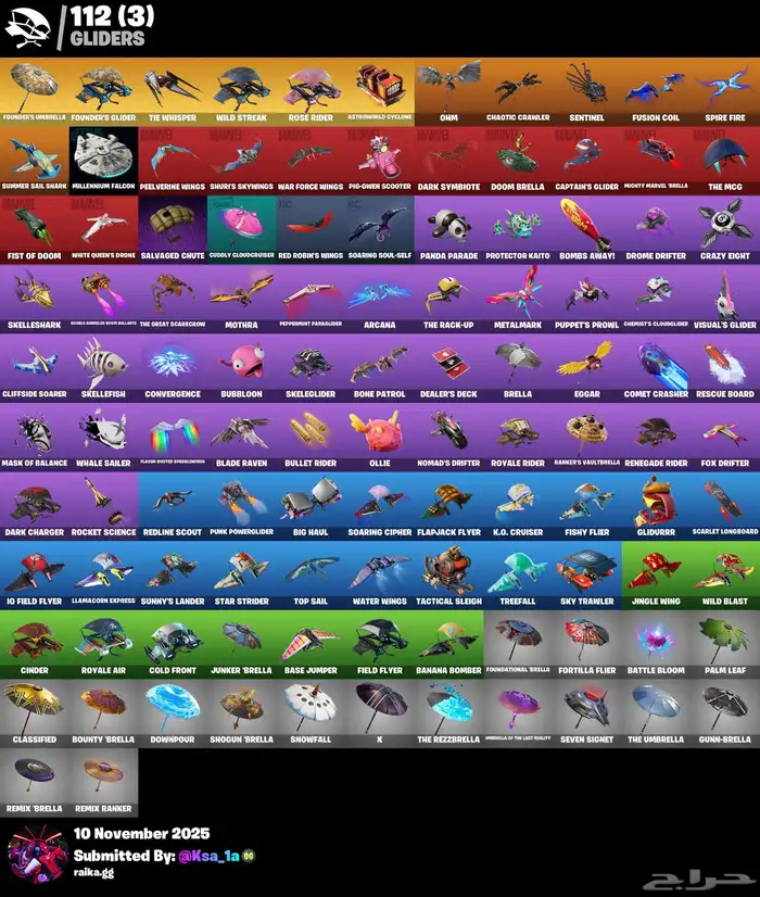 حساب فورت نايت بكامل معلوماته 4