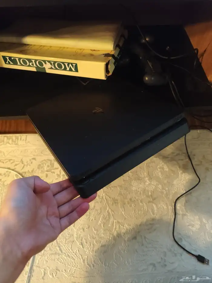 تلفزيون 55بوصه مع بلاستيشن 4 1