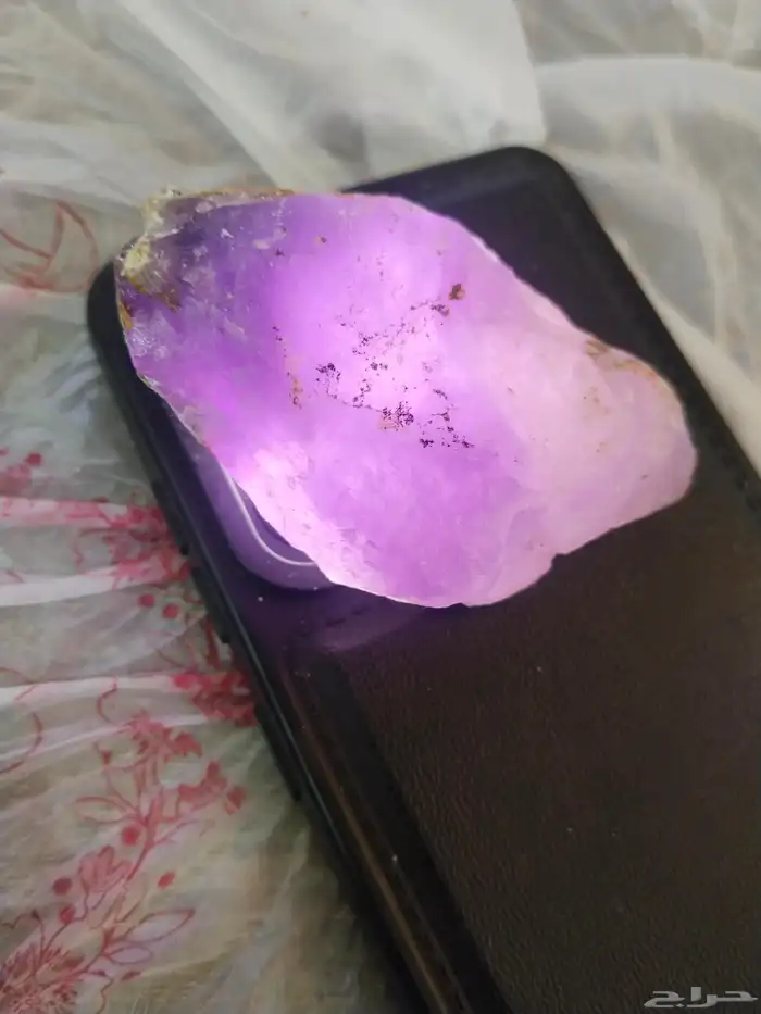 أحجار أماتست خام (جمشت ) لون فاخر مشبع وشفايفة عالية ج 4