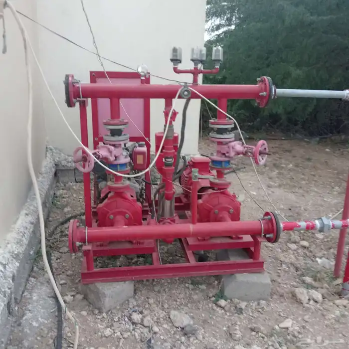 فني مضخات حريق صيانة وتركيب مضخات ورشاشات وصناديق انظار صيان 5