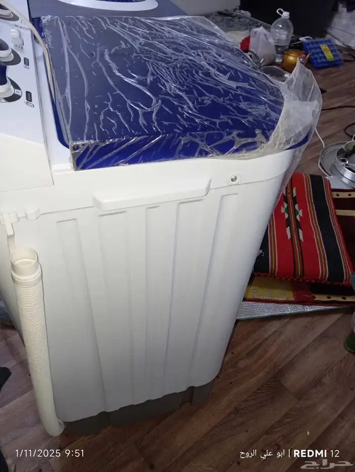 غسالة حوضين إستعمال قليل 10 كيلو 2