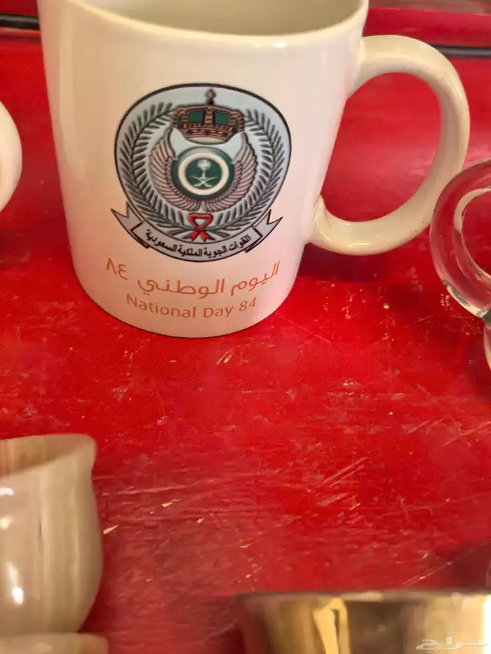 مجموعة كأسات شعارات متعدده للشاهي والمناسبات 13