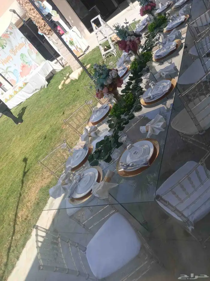 تاجير جلسات شعبيه سماعات دفايات قهوجي سبابين كراسي طاولات 0