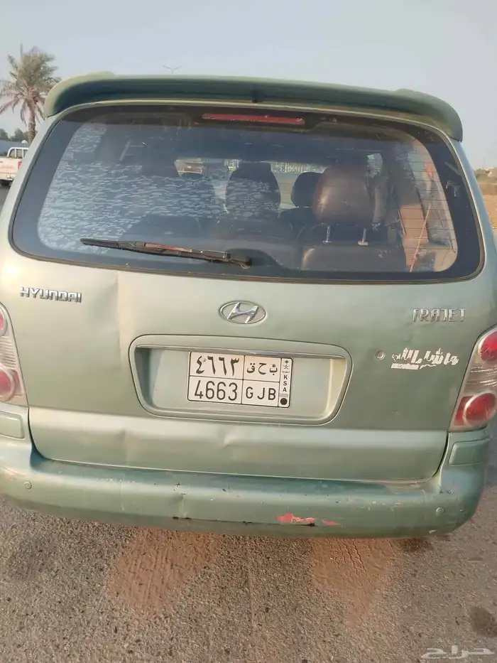 هونداي تراجيت 2007 قير عادي الممشى 400 الف 4