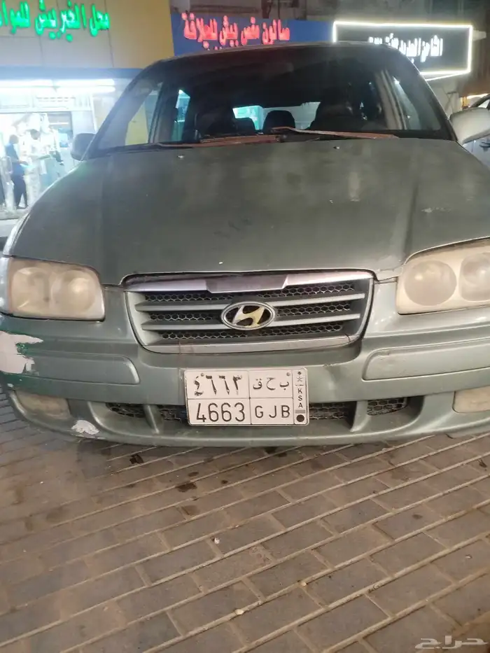 هونداي تراجيت 2007 قير عادي الممشى 400 الف 8