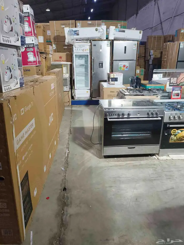 يوجد لدينا جميع انواع الاجهزه الكهربائيه مكيفات ثلاجات شاشات 8