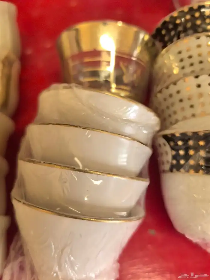 مجموعة كأسات شعارات متعدده للشاهي والمناسبات 7