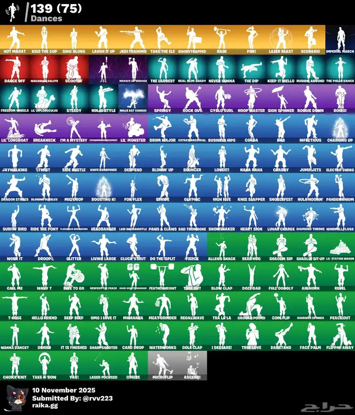 حساب فورت ترافيس سكوت وايكونك 3