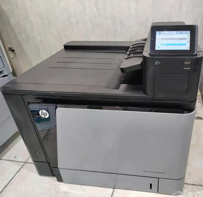 طابعة اتش بي ليزر Hp m855 ملونة A3 2