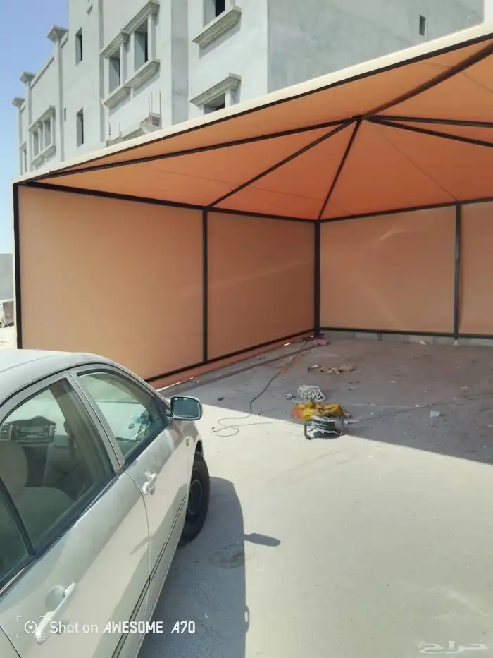 تركيب مظلات وسواتر 1