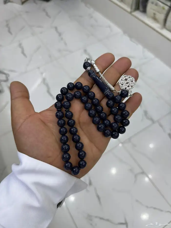 سبح بكلايت خيط ضد الغطع المقاس 10 ملي عدد الخرز 45 حبه البيع 9