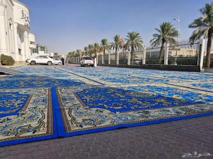 تاجير جلسات شعبيه دفايت كنب طاولات طعام طاولات بوفيه كراسي 8