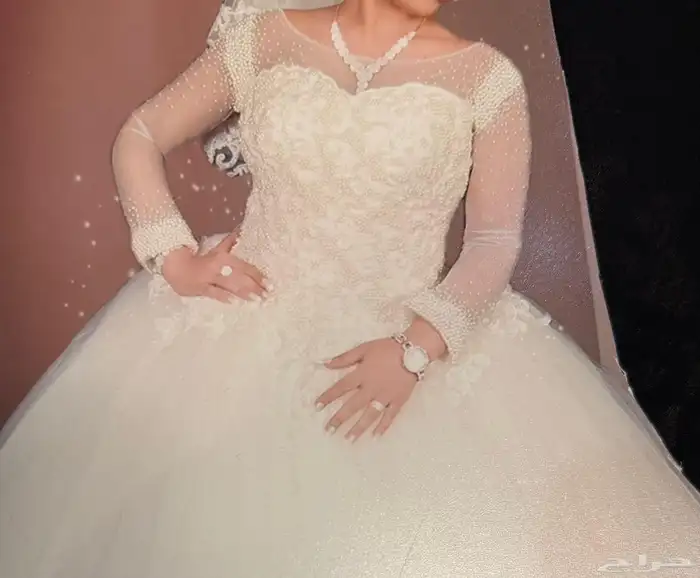 فستان زواج فخم 0