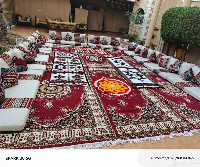 تاجير جلسات شعبيه سماعات دفايات قهوجي سبابين كراسي طاولات 6