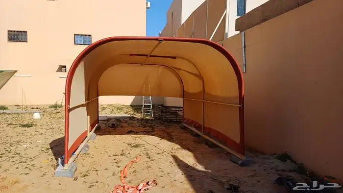 مظلة نفق سيارة واحدة و سيارتين 4