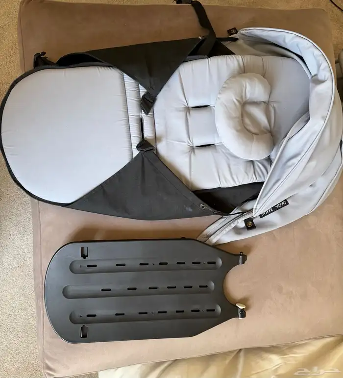 عرباية يويو لون زهري وباسينيت لون رمادي 8