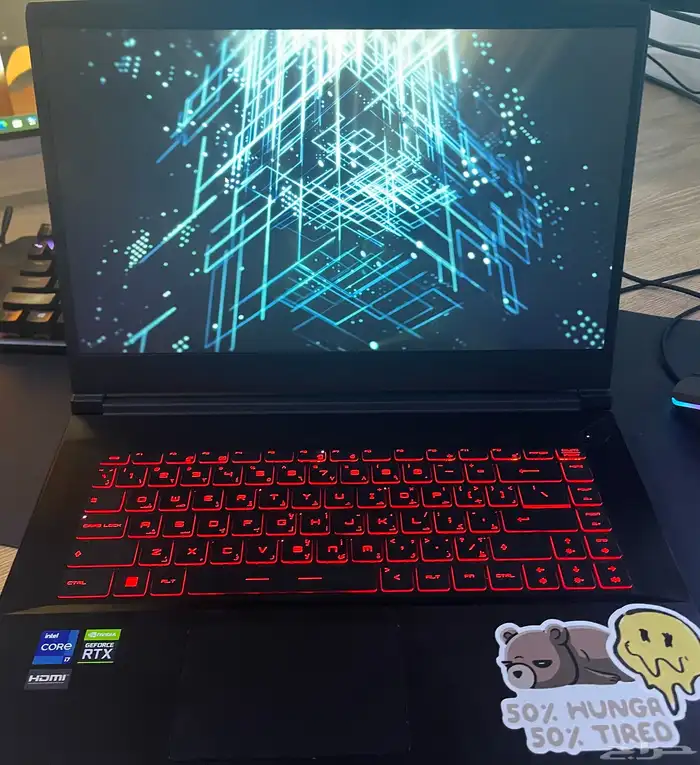 لابتوب قيمنق msi gf63 0