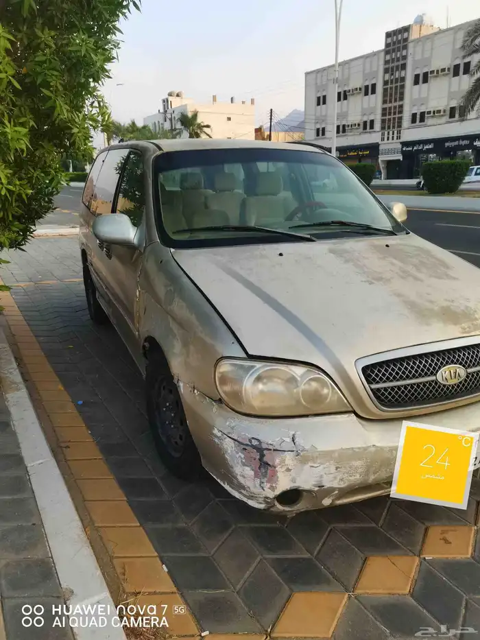 كيا كرنفال 2005 اتوماتيكي فحص متهي 4