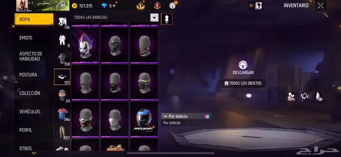 حساب العبه فاري فاير البيع مستوى 67 حساب مربوط فيسبوك 250 3