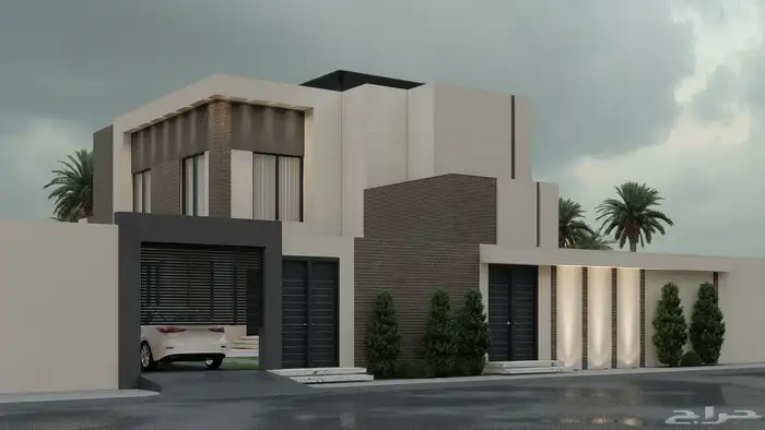 واجهة بيتك تترك الانطباع الأول تصميم واجهات فلل احترافية 1