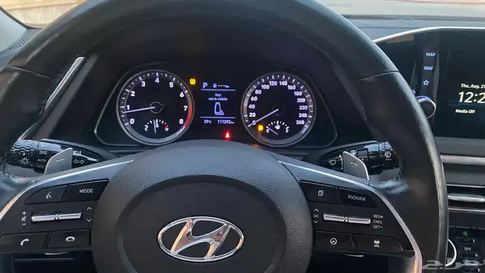 هونداي سوناتا 2020 فل كامل نظيف للبيع بطاقة جمركية 13