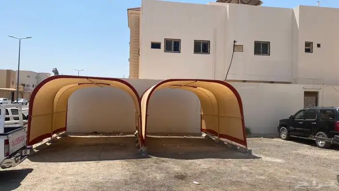 مظلة نفق سيارة واحدة و سيارتين 6