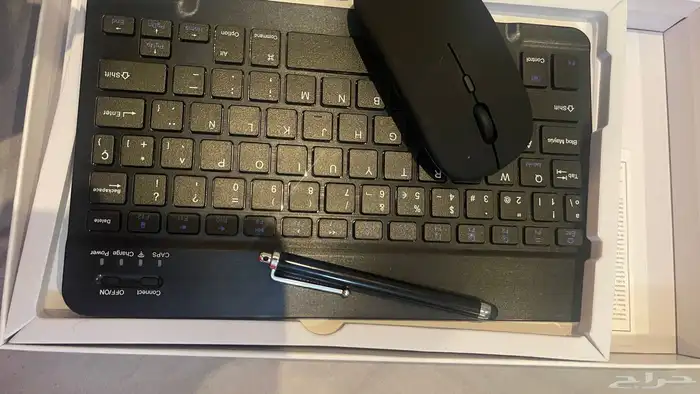 تابلت اندرويد مع اغراضة وشاحنة جديد استخدام 4 ايام فقط 0