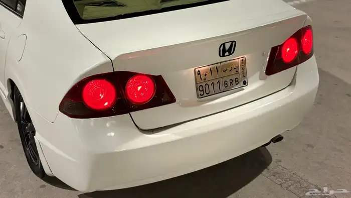 هوندا سيفيك 2007 قير أوتوماتيك ولوحه مميزه 13