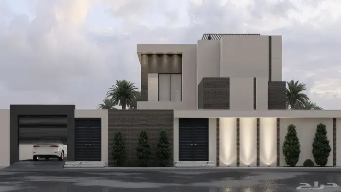 واجهة بيتك تترك الانطباع الأول تصميم واجهات فلل احترافية 0